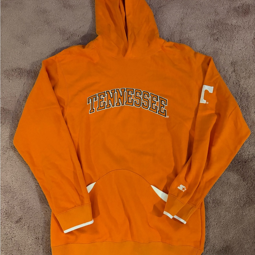 Starter Tennessee Volunteers Hoodie Mens Medium Orange Pullover SW-40A25